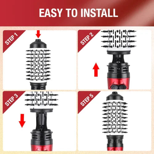 Brosse sèche-cheveux pour cheveux secs, cheveux bouclés, cheveux lisses