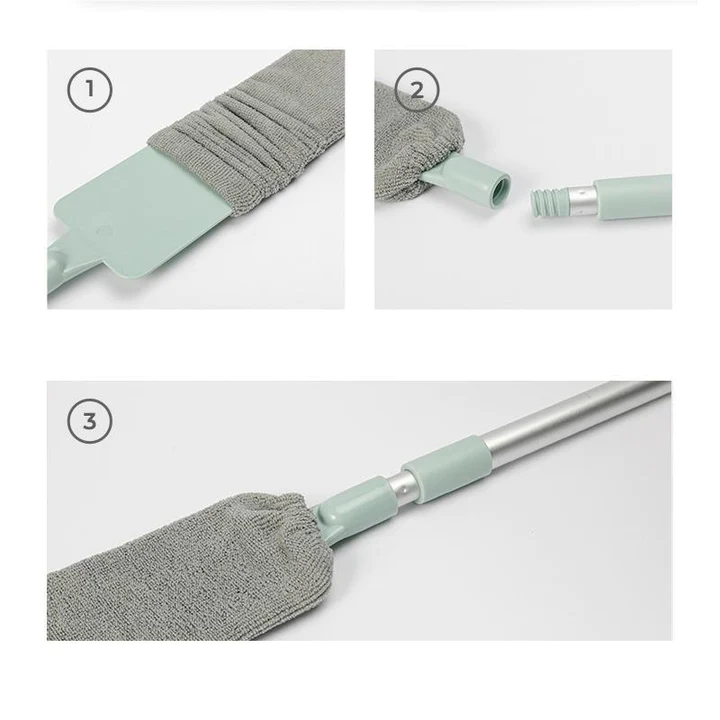 CleanSweep® | Brosse flexible et longue pour le nettoyage de la poussière