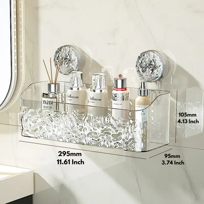 Grand modèle : 29,5 × 9,5 × 10,5 cm, pour flacons et produits de soin