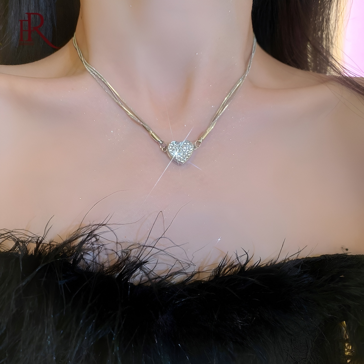 Collier Cœur Éclatant | 1 Acheté = 1 Offert